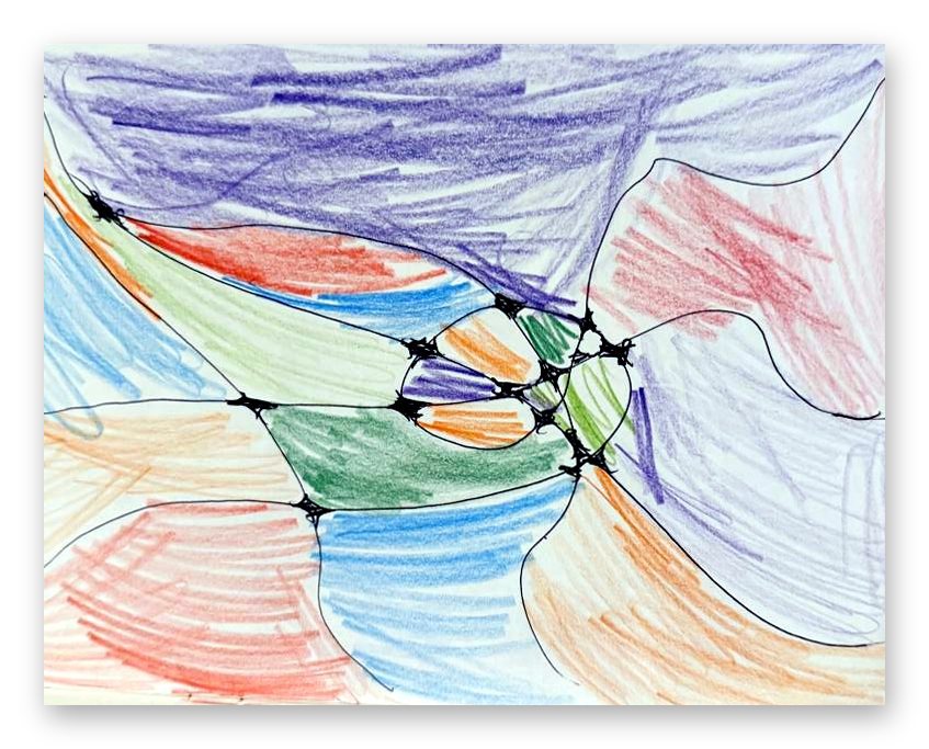 Feelings and Scribbles World: Neuro-Lines